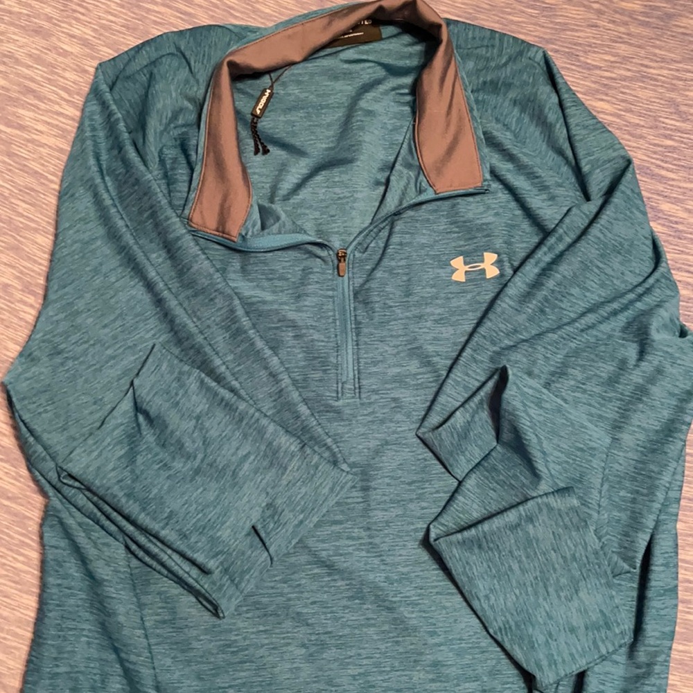 XL Under Armour long-sleeve3/4zip. Never Worn
